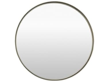Surya Amvria Black Round Wall Mirror SYAMVR0043636