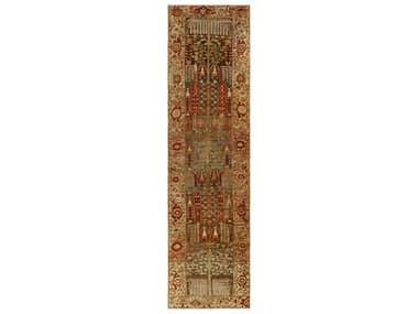 Surya Antique One Of A Kind Floral Runner Area Rug SYAOOAK1028RUN
