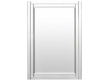 Surya Bancroft Clear Rectangular Wall Mirror SYBCF1200