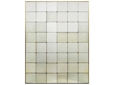 Surya Belleza Champagne Rectangular Antique Mirror SYBELL0026448
