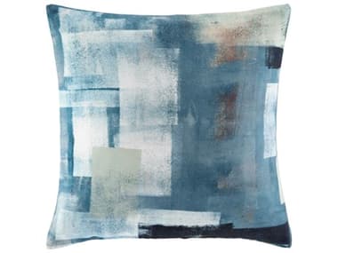 Surya Balliano Blue / White / Dark Blue Pillow SYBLN003