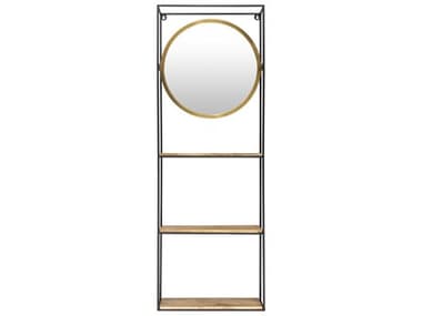 Surya Bronx Gold Wall Mirror SYBRX0021748