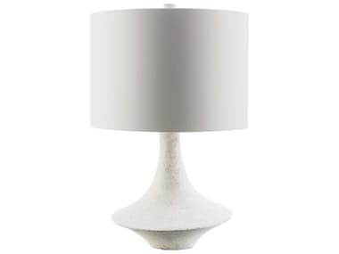 Surya Bryant White Cotton Table Lamp SYBRY340TBL