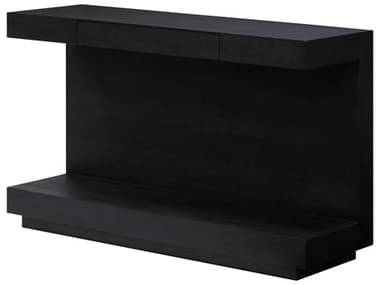 Surya Coburn Rectangular Wood Black Console Table SYCBRN006305016