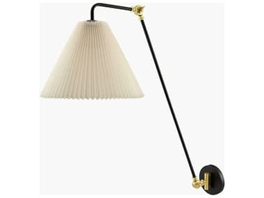 Surya Cella 1-Light Black White Wall Sconce SYCEL001