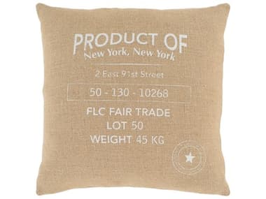 Surya Circa Tan Pillow SYCIR006