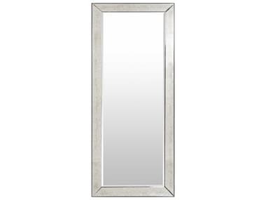 Surya Calloway Metallic Silver Rectangular Floor Mirror SYCLW0013072