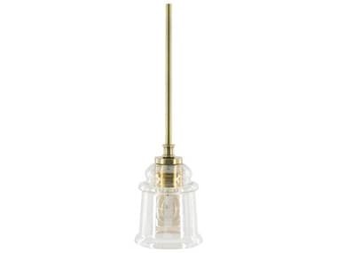 Surya Crosley 1-Light Metallic Brass Mini Pendant SYCSY001