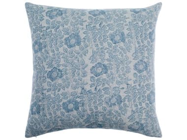 Surya Chateau De Chic Powder Blue Pillow SYCUD001