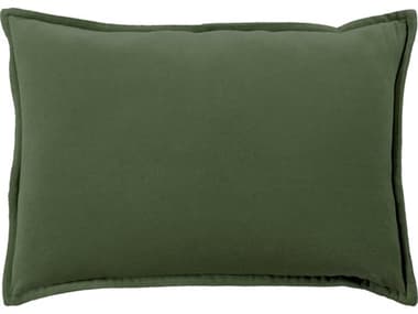 Surya Cotton Velvet Medium Green Pillow SYCV008