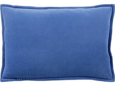 Surya Cotton Velvet Dark Blue Pillow SYCV014