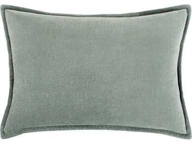 Surya Cotton Velvet Sage Pillow SYCV021