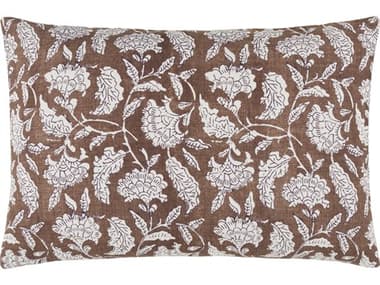 Surya Donna Dark Brown Pillow SYDNN005