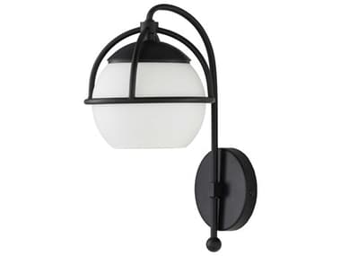 Surya Edmund 1-Light Black Wall Sconce SYEDM005