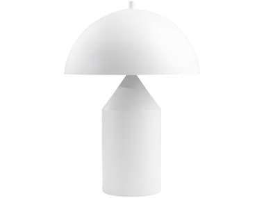 Surya Elder White Table Lamp SYEER003