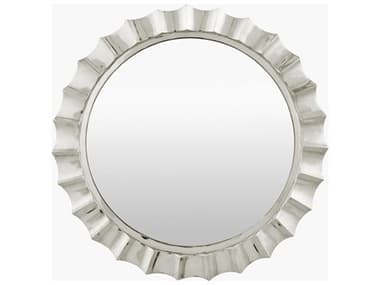 Surya Tejasvi Metallic Nickel Square Wall Mirror SYEJA00240402