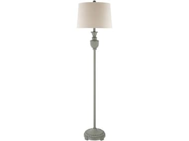 Surya Elgood 59" Tall Gray Floor Lamp SYELG002