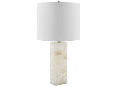 Surya Falaise Cream White Linen Off Table Lamp SYFAL004