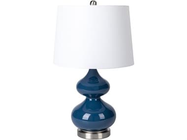 Surya Foligno Blue Table Lamp SYFGO002