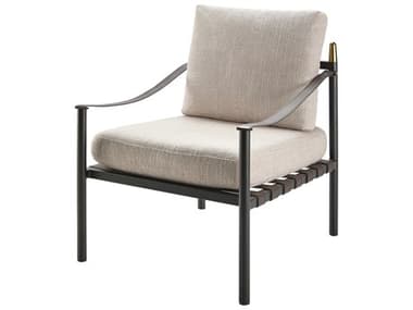 Surya Frank 26" Gray Fabric Accent Chair SYFRK001