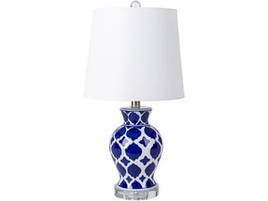 Surya Furneaux Blue Table Lamp SYFRX001