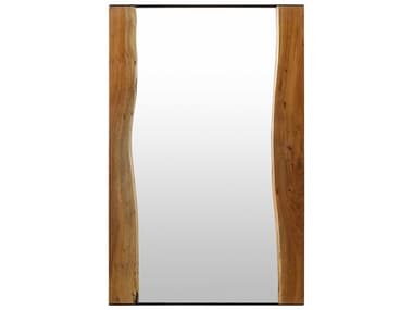 Surya Fujian Brown Rectangular Wall Mirror SYFUJ00136241