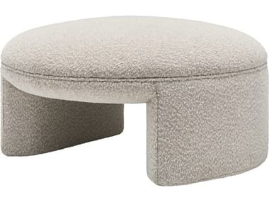 Surya Floyd Beige Upholstered Ottoman SYFYD002173917