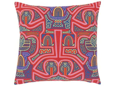 Surya Global Brights Red Pillow SYGBT003