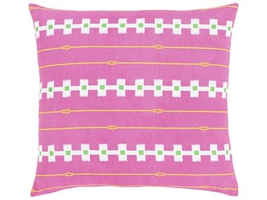 Surya Global Brights Pink Pillow SYGBT005