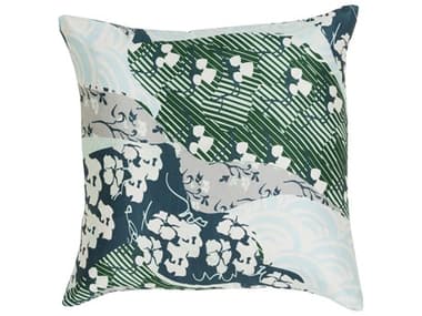 Surya Geisha Dark Green Pillow SYGE018