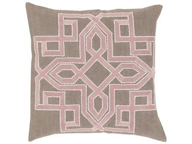 Surya Gatsby Light Brown Pillow SYGLD003