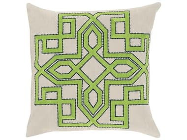 Surya Gatsby Light Green Pillow SYGLD006