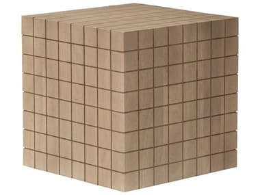 Surya Geldrey Square Wood Beige End Table SYGLDY002202020