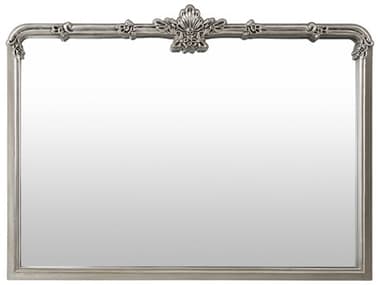 Surya Highclere Metallic Silver Rectangular Wall Mirror SYHCL0023040