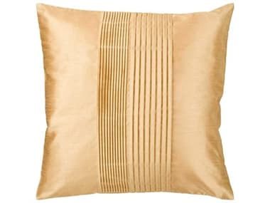 Surya Solid Pleated Mustard Pillow SYHH022