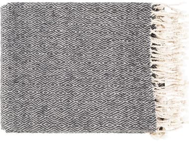 Surya Hamlet Black / Gray / Beige Throw SYHME1001
