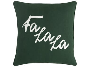 Surya Holiday Dark Green Pillow SYHOLI7260