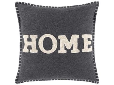 Surya Home Time Black / Charcoal / Wheat Pillow SYHTM002