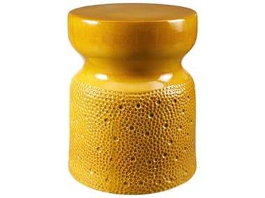 Surya Jewels Mustard Yellow Accent Stool SYJEE002171313