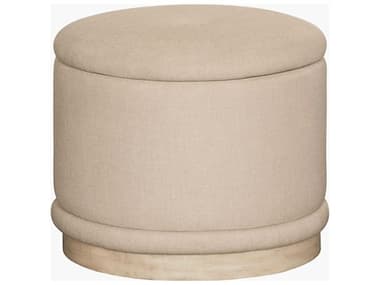Surya Karley Light Beige Upholstered Ottoman SYKYE002172020