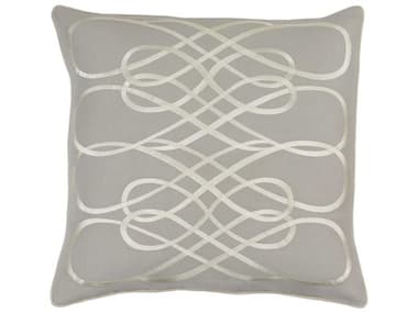 Surya Leah Light Gray Pillow SYLAH003