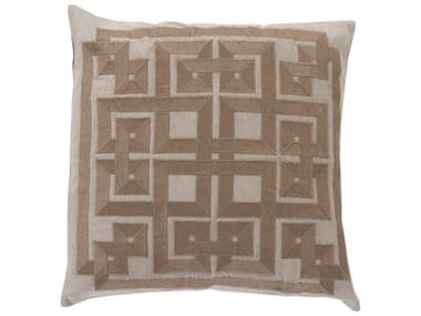 Surya Gramercy Taupe Pillow SYLD001