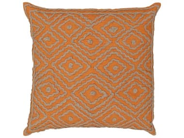 Surya Atlas Orange Pillow SYLD029