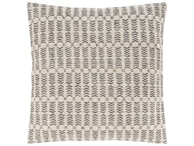 Surya Leif Charcoal / Ivory Pillow SYLIF001