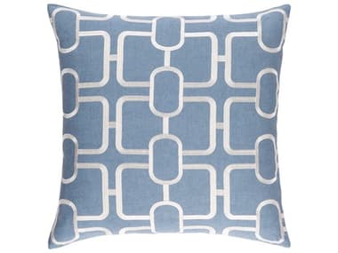 Surya Alexander Wyly Lockhart Blue Pillow SYLKH003