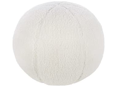 Surya Bola White Pillow SYLOB0041212