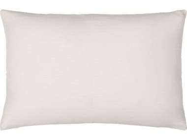 Surya Linen Solid White Pillow SYLSL001