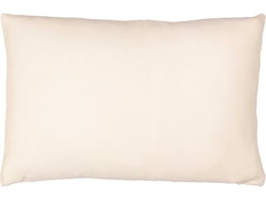 Surya Linen Solid Cream Pillow SYLSL002