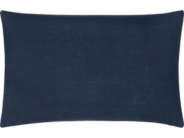 Surya Linen Solid Navy Pillow SYLSL005