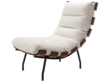 Surya Laval White Accent Chair SYLVL001